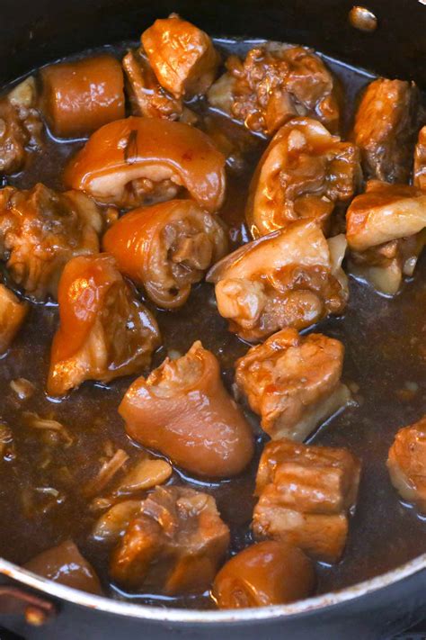pigwagers|Easy Braised Pig’s Tail (Sticky Pork Tail Recipe).